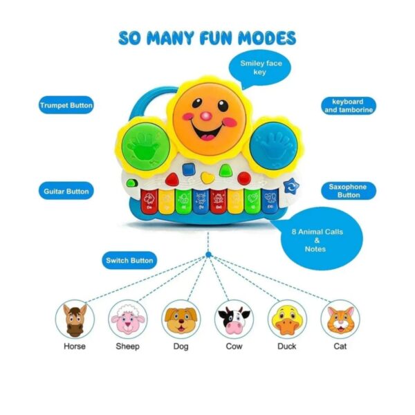 Drum Keyboard Musical Toy. - Image 3