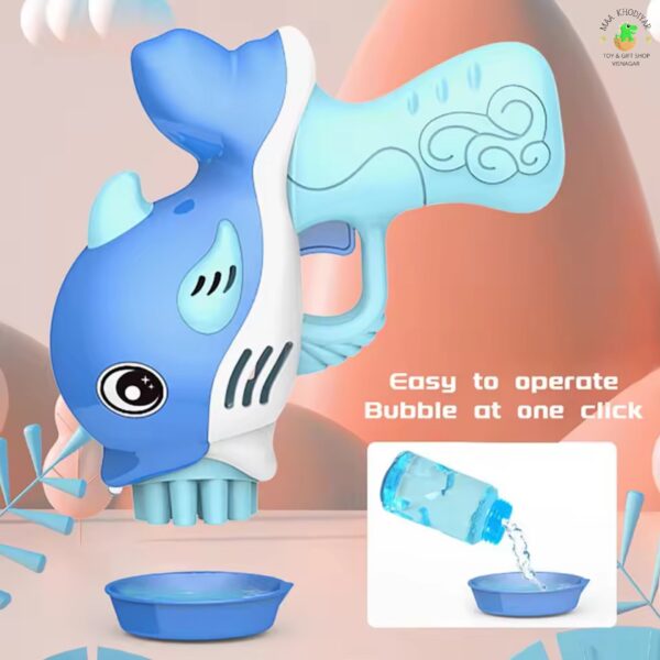 Automatic Dolphin bubble machine gun. - Image 4