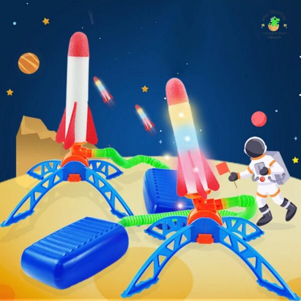 Stepping Rocket Launcher Toy.